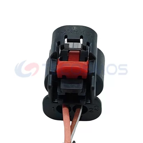 Automotive Waterproof Wire Harness Connector for Car Connector Plug 2-Pin Female 1-2296694-2 - image 4